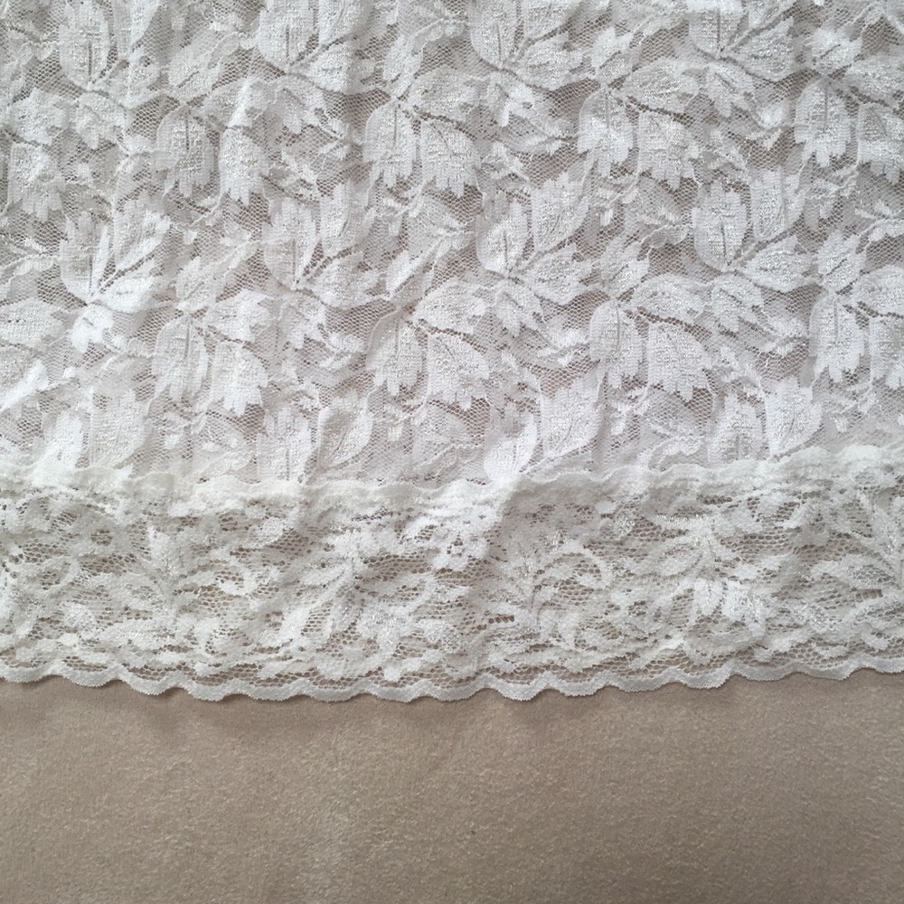 Native Intimates White Lace Slip - Picture 6 of 9